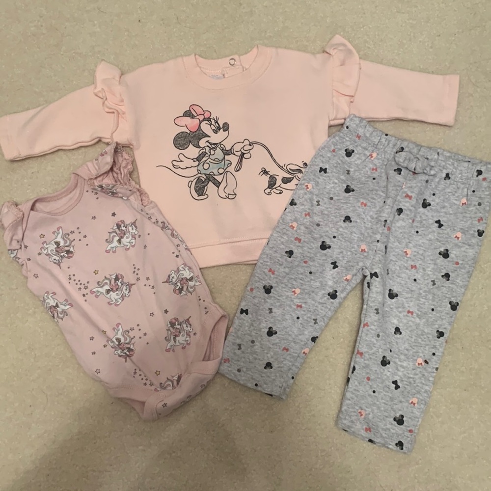 Baby Girl Minnie Mouse Outfit